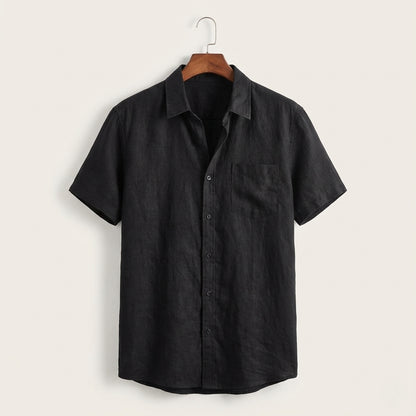 Linen-Effect Summer Shirt
