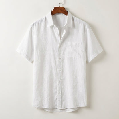 Linen-Effect Summer Shirt