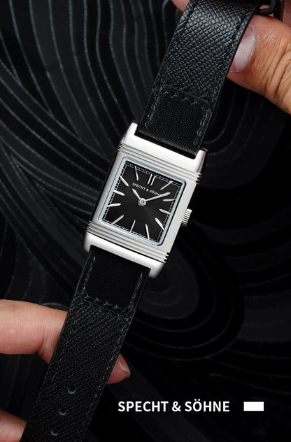 2025 Specht & Söhne New 24.4MM Square Watch for Men Ronda Quartz Movt Sports Watches Ultrathin Stainless Steel 50M Waterproof