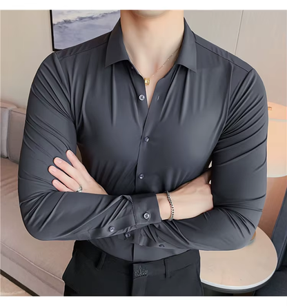 Stretch Dress Shirt – Modern Comfort, Timeless Elegance